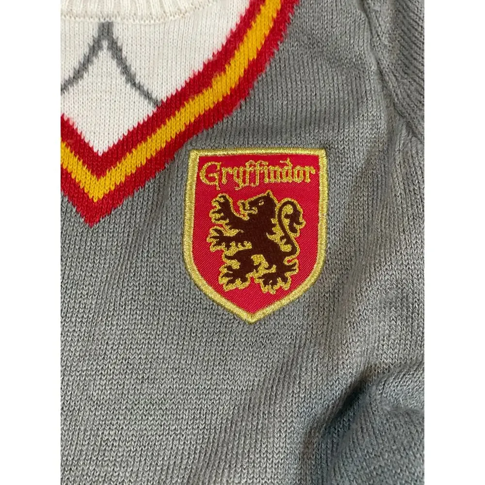 Harry Potter Gryffindor Dress 3T Gray Knit and Black Tulle